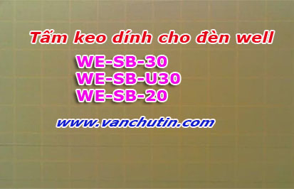Tấm keo dính côn trùng cho đèn Well